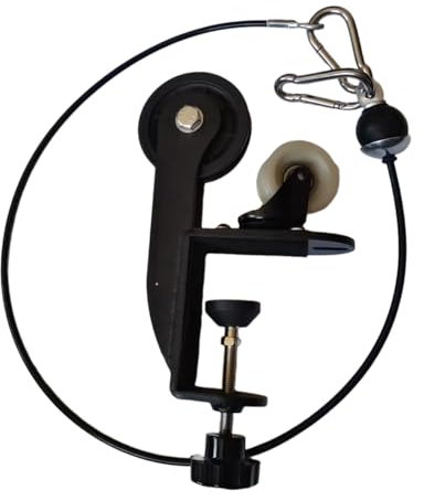 Dickly Arm Wrestling Training Table Pulley Cable System, Wrist Exerciser Strengthener Forearm Workout Cable Machine Accessories