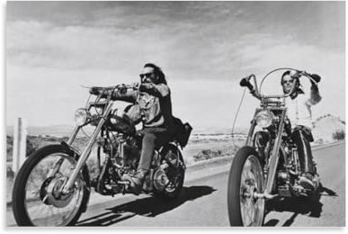 Easy Rider, klassische Kult-Film-Poster, Filmposter, Kunstdruck, Wandfoto, Malerei, Poster, hängendes Bild, Familiendekoration, 30 x 45 cm, 14 Stück