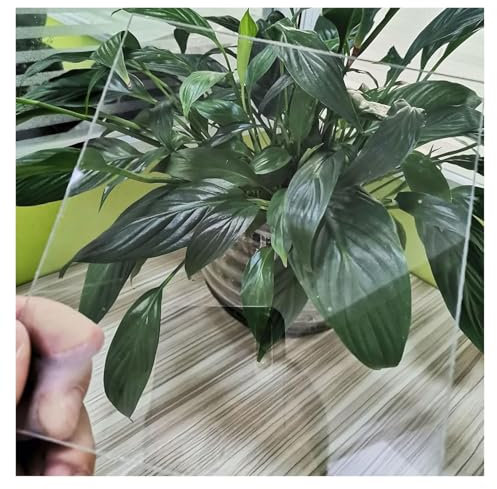 RLINZ Panneau Toit Isolée pour Serre Panneau en Polycarbonate Transparent, Panneaux de Toit D'Abris Facile À Couper, pour Jardin, Toits, Abris D'auto(1.56x20m)