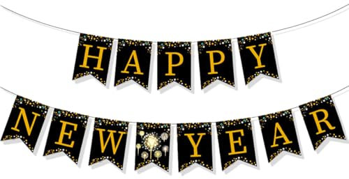 Bannière Happy New Year 2025