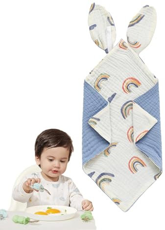 Xvilmaun Spucktücher für Babys, Lätzchenhandtücher für Babys,Baby Burp Drool Baumwoll-Baby-Bandana | Weiches Spucktuch, doppellagiges, saugfähiges Baby-Lätzchen, Spucktuch zum Zahnen