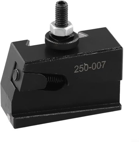 Lathe Quick Change Tool Holder Kit, Lathe Tool Holder Wedge Type Quick Change Toolpost Tool Holder Lathe Tools 250-000/250-001/250-002/250-004/250-007 Series (250-007)
