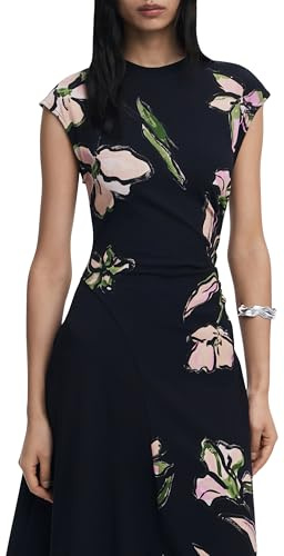 Desigual Chaleco Katrina, Negro, Talla L (2000)