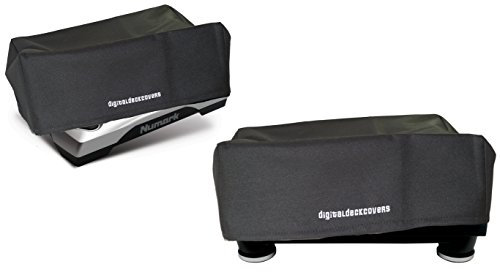 DigitalDeckCovers Plattenspieler-Staubschutz für Numark TTUSB/TT1610/TT1625/TT200/TT500; Stanton TT200/STR8-100/STR8-90/STR8-80/STR8-30/STR8-20; Ion ITTUSB Plattenspieler-Schutzhülle