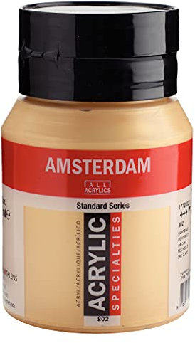 Amsterdam Standard Series Acrylfarbe Flasche 500 ml Reichgold 802 (17728022)