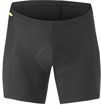 Gonso Base Pants M, Herren Fahrradunterhose, Passt unter alle Rad-Shorts, Tights mit tri-elastischem Dry Up Sitzpolster, Geruchshemmendes Silver+, Enganliegende Passform