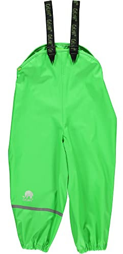 Celavi Kinder Unisex Regen-Latzhose,grün, 110 cm (5 Jahre)