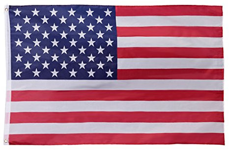 3 'x 5' ft USA US États-Unis Drapeau américain Polyester étoiles Laiton œillets NEUF