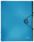Leitz 45691030 Solid Ordnungsmappe PP A4, 6 Fächer, hellblau