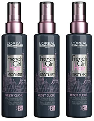 Loreal 3 er Pack Loreal Tecni.Art Messy Cliche 150ML