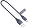 Tipo C Cavo Ricarica Veloce Android Rapida Nylon Intrecciato Caricabatterie Piombo Compatibile con Samsung Galaxy S9 / S8 / S8+, Note 8 / 9, A3 / A5 / A7 (2017) / A8, Tab S3 9.7 / S4 10.5 USB C 0.25m
