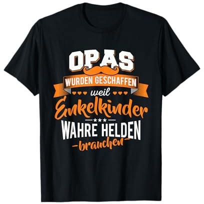 Opa Enkelkinder Helden - Großvater & Großpapa T-Shirt T-Shirt