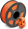 SUNLU ABS Filament 1.75 mm 3D Drucker Filament, Hohe Haltbarkeit/Hitzebeständig/Ausgezeichnete Zähigkeit, Kompatibel mit den Meisten FDM 3D Druckern, Filamentgenauigkeit +/- 0.02 mm, 0.9KG Orange