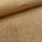 Kt KILOtela Tela por Metro de Arpillera, Saco, Fantasía Brillo Dorado, Yute, Decoración Navidad, Manualidades, Costura Creativa, Largo a Elección por Metro, 147 cm Ancho, Marrón Natural, Lurex Dorado