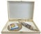Classic 3PC ROTI/CHAPPATTI Box Set with Rolling PIN & Round Board to ROLL The ROTI NAN Pitta