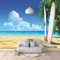 Fotomurales playa 200x250cm Decoración de Pared decorativos Murales moderna de Papel Pintado Sala Living Oficina Dormitorio