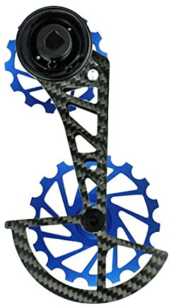 Novaride AXS 12 Speed Carbon Ceramic Derailleur SRAM Red/Force Blauw