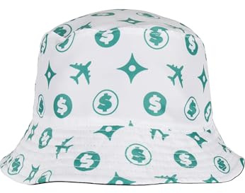 Cayler & Sons Unisex L Voyage Reversible Bucket Hat White/mc, one Size