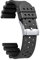 BINLUN Bracelets de Montre en Silicone Respirable Bracelets de Montre Connectée Doux à Dégagement Rapide pour Homme/Femme 6 Couleurs（Noir，20mm）