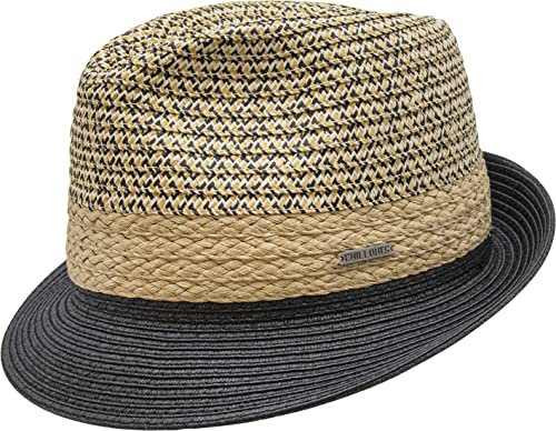 CHILLOUTS Damen Marseille Hat Sonnenhut, Schwarz, S-M EU