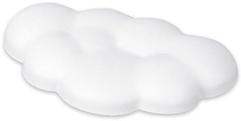 1pcs repose-poignet de souris, repose-poignet de souris cloud, support de poignet de souris avec siège inférieur antidérapant, adapté pour ordinateur de bureau,ordinateur portable,école,bureau, maison