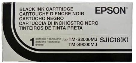 EPSON SJIC18 K Ink Cartridge For TM-S2000MJ & S9000MJ