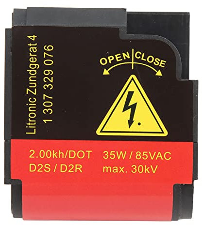 Scheinwerfer-Zündvorschaltgerät, Xenon-HID D2S-Lampenfassung HID-Scheinwerfer-Zündlampenfassung D2S D2R-Lampenfassung 1307329076 Ersatz für R50 R52 R53 2004–2007