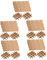 PartyKindom 5sets Cardboard Box Dividers Packing for Glass Dish Storage Protective Stiff Cardboard Dividers Compartments for Moving Shipping