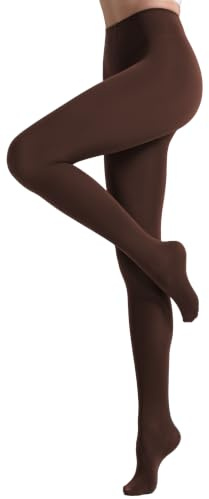 Hiltzo 80D Strumpfhosen für Damen, Semi-Blickdichte Bunte Feinstrumpfhose, Komfortbund Elastisch Damenstrumpfhosen