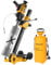 WABROTECH® Carotteuse à Main ⌀ 22–202 mm sur Support Incliné et Doseur d'eau 11 L - Carotteuse Beton 1400 TR/min avec PRCD – Appareil de Forage 2300 W pour Forage à Sec et à Eau - Carotteuse Diamantée