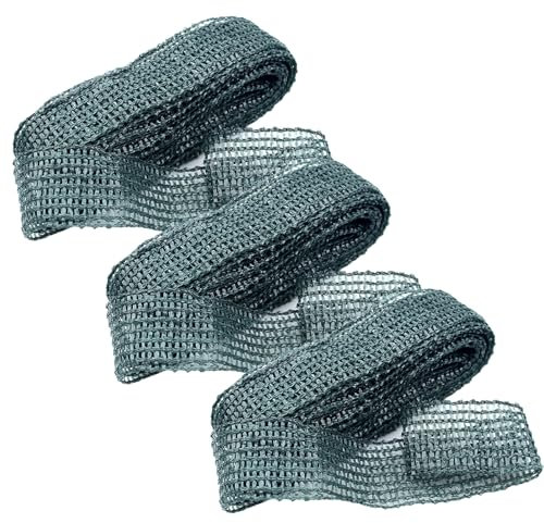 GZDAOXIA 3 Stück 3cm*4m Pflanzenbinder,Pflanzenband,Baumbefestigung Bindeband,Baumanbinder Grün,Fixieren und Binden Von Bäumen Pflanzen,für Garten Outdoor(Grün)