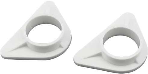 SANTUO 2Pcs Sink Reinforcement Stabiliser for Sink Faucets Fittings on Stainless Steel Sinks 36mm Inner Diameter Plastic Material Stability Reduce Wobbling for Sink Faucets