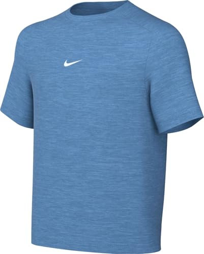 Nike Unisex Kinder Multi Dri-fit Für Ältere (Jungen) Kurzarmshirt, Blue Beyond/Pure/White, 10-11 Jahre EU