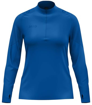 JAKO Damen Damen Ziptop Light Flow Shirt