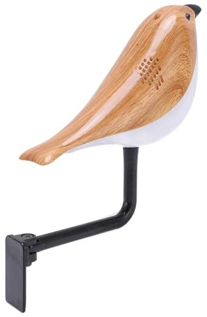 Depisuta Kleine kabellose Nachttischlampe, stufenlos dimmbare Vogellampe mit 3 Farbtemperaturen und Berührungssensor, süßes, kreatives Vogelnachtlicht für Kinderzimmer, Zuhause