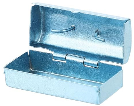 ibasenice Miniatur Werkzeugkoffer Dekorativer Mini Toolbox Für Und Mädchen-Spielzeug Langlebig Und Realistisch Ergänzung Für Miniatur-szenen