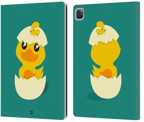 Head Case Designs Schiusa Barattoli di Ispirazione Custodia Portafoglio in Pelle Compatibile con Apple iPad PRO 12.9 2020/2021/2022