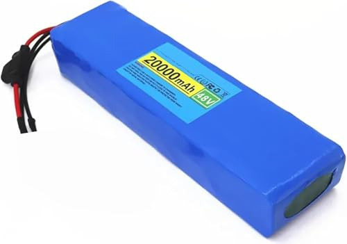 Caimcie 48V 20Ah Ebike Battery Pack, 13S2P Electric Bicycle Replacement Battery with Built-in BMS & Charger, Compatible with 200W-1000W E-Bike/Electric Scooter Motor XT60+DC