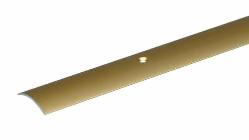 Alberts 475277 Übergangsprofil | Aluminium, goldfarbig eloxiert | 1000 x 40 mm