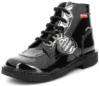 Kickers BonBon, Stivali Bambina, Rosa (Rose Foncé Perm 132), 37 EU