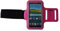 Sport-Armband Pink, Fitness-hülle Running Handy Tasche Case für Apple ipod Touch g iPhone 3 4 5 S C, Samsung Galaxy 3 und 4 Mini, Huawei Y330 Nokia Lumia 530, 532 mit Kopfhöreranschluss