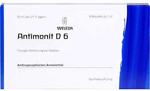 ANTIMONIT D 6 Ampullen 8 St