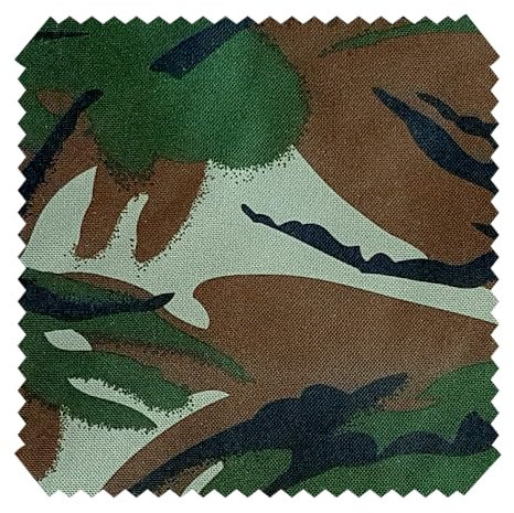 novely® OXFORD 210D - D15 Camouflage Dunkel - Bedruckter Polsterstoff - Outdoor Dekostoff - Wasserabweisende Reißfeste Meterware 1lfm