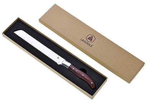 LAGUIOLE - Brotmesser - Pakka Holzgriff mit Holzgriff