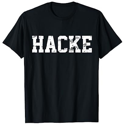 Hacke Dicht Shirt - Hacke Party Partnerlook T-Shirt