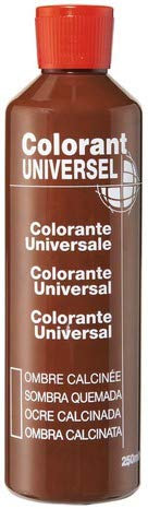 LIFEDECO COLORANT 250ML UNIVERSEL A DILUER MELANGER OMBRE CALCINE MARRON JAUNE TERRE ORANGE PASTEL POUR TOUTES PEINTURES INTERIEUR OU EXTERIEUR