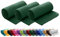 wometo 3er Set Polar Fleecedecke oekoTex 130x160 ca. 400g mit Anti-Pilling und Kettelrand dunkelgrün grün