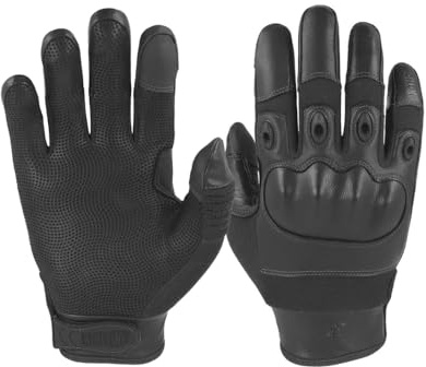 KinetiXx Leder-Einsatzhandschuh mit Protektoren - X-Thor I