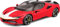 Bburago Ferrari SF90 Stradale Assetto Fiorano: Modellauto im Maßstab 1:18, Türen, Motorhaube und Kofferraum beweglich, rot (18-16911), Groß