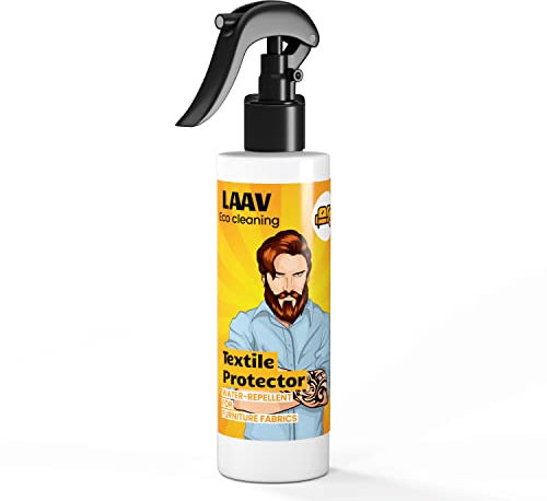 LAAV Impermeabilizante Textil Textile Protector (250 ml) I Impermeabilización de Tejidos, Sofás y Colchones I Impermeabilizante Eficaz para Textiles y Tapicería I PFC-Free